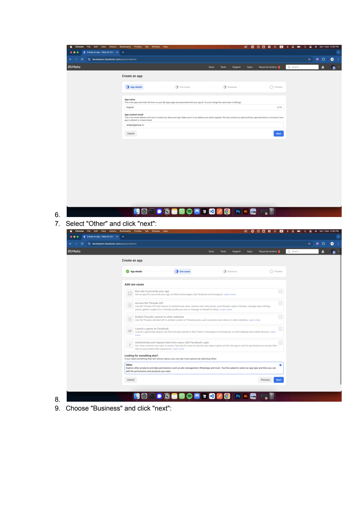 Facebook Graph API instellen in n8n afbeelding 2