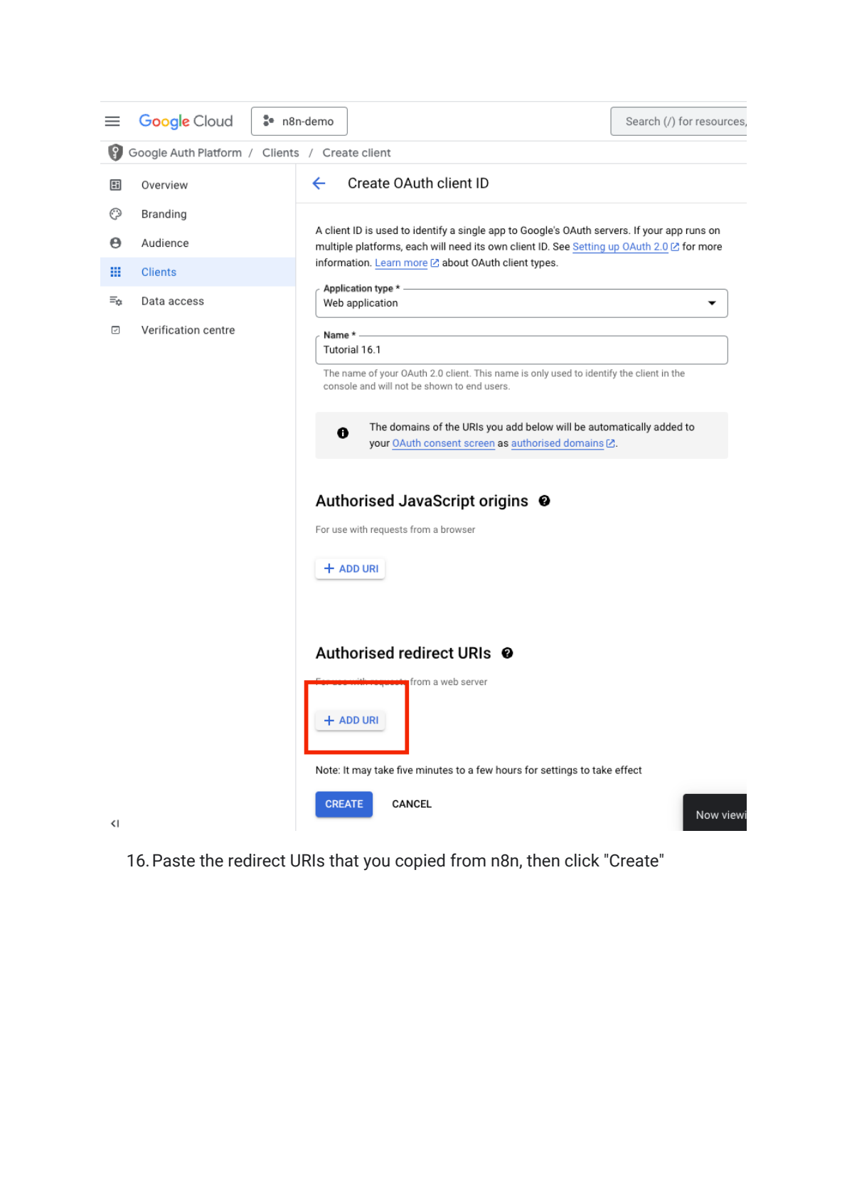 Google Sheets API instellen in n8n afbeelding 8